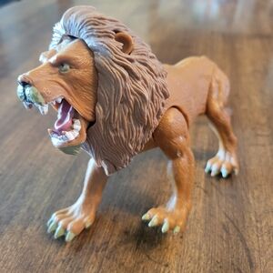Roaring Lion Toy Figure - Brown